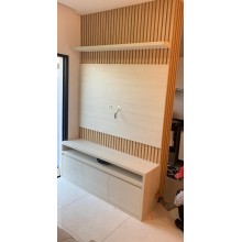 Painel MDF com Ripado